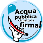 Non privatizziare l'acqua 