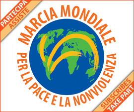 Marcia Mondiale per la Pace e la Nonviolenza